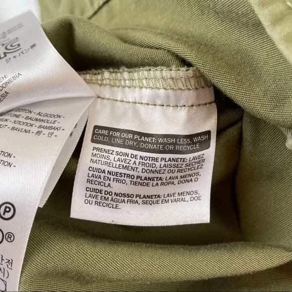 Levi's Olive Utility Jacket with Floral Embroidery - Picture 5 of 8